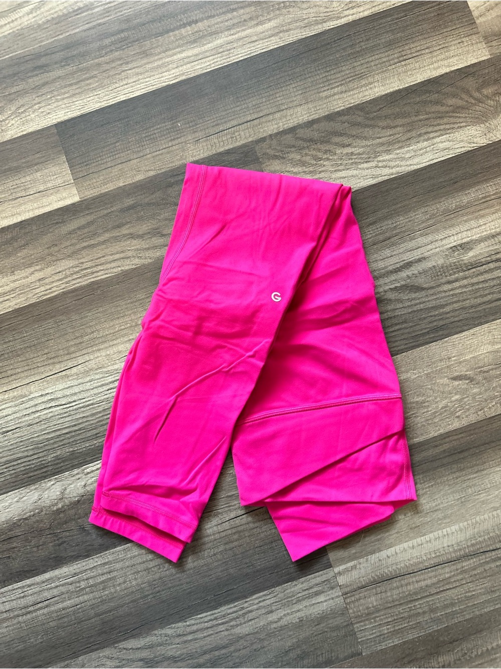 Women’s High-Rise Hot Pink Active Leggings - Picture 3 of 4
